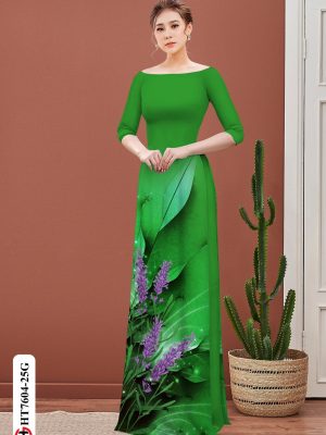 Vải Áo Dài Hoa In 3D kiểu mới AD HT7604 26 1605515618 524 Vai Ao Dai Hoa In 3D kieu moi AD HT7604