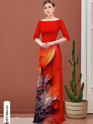Vải Áo Dài Hoa In 3D kiểu mới AD HT7604 23 1605515618 744 Vai Ao Dai Hoa In 3D kieu moi AD HT7604