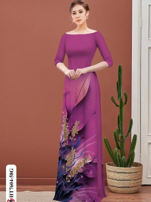 Vải Áo Dài Hoa In 3D kiểu mới AD HT7604 25 1605515618 780 Vai Ao Dai Hoa In 3D kieu moi AD HT7604
