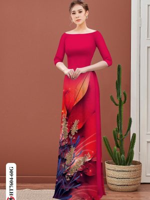 Vải Áo Dài Hoa In 3D kiểu mới AD HT7604 29 1605515619 278 Vai Ao Dai Hoa In 3D kieu moi AD HT7604