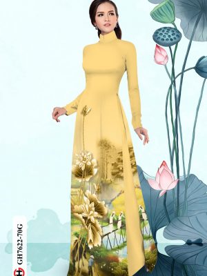 1605600235 959 Vai Ao Dai Hoa Sen moi ra AD GH7622