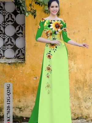 Vải Áo Dài Hoa In 3D thiết kế 2020 AD KC7620 20 1605600415 153 Vai Ao Dai Hoa In 3D thiet ke 2020 AD