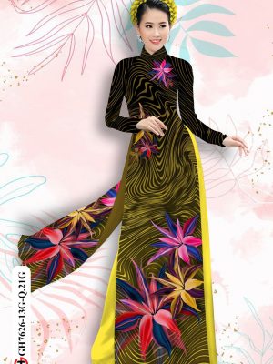 Vải Áo Dài Hoa In 3D mới ra AD GH7626 17 1605687485 994 Vai Ao Dai Hoa In 3D moi ra AD GH7626