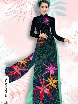 Vải Áo Dài Hoa In 3D mới ra AD GH7626 26 1605687487 158 Vai Ao Dai Hoa In 3D moi ra AD GH7626