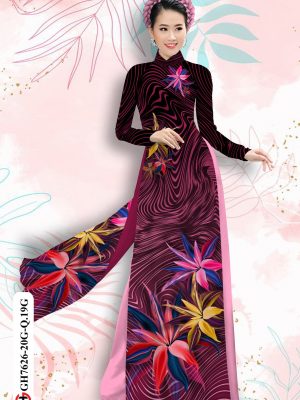 Vải Áo Dài Hoa In 3D mới ra AD GH7626 25 1605687487 169 Vai Ao Dai Hoa In 3D moi ra AD GH7626