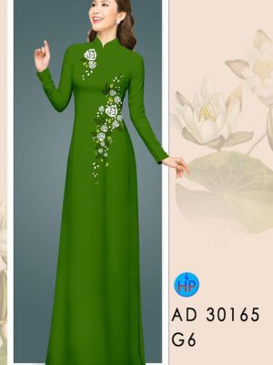 Vải Áo Dài Hoa In 3D thiết kế 2020 AD 30165 30 1605689964 164 Vai Ao Dai Hoa In 3D thiet ke 2020 AD
