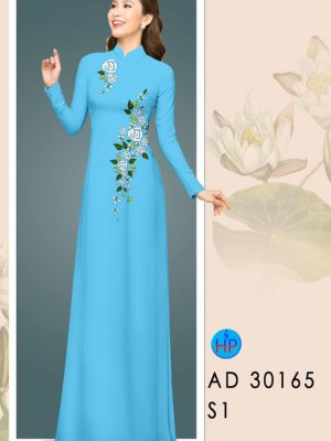 Vải Áo Dài Hoa In 3D thiết kế 2020 AD 30165 35 1605689965 87 Vai Ao Dai Hoa In 3D thiet ke 2020 AD