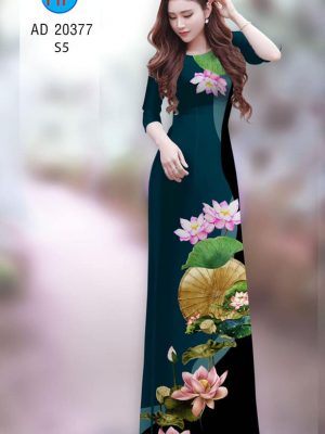 Vải Áo Dài Hoa Sen thiết kế 2020 AD 20377 29 1605690253 81 Vai Ao Dai Hoa Sen thiet ke 2020 AD 20377