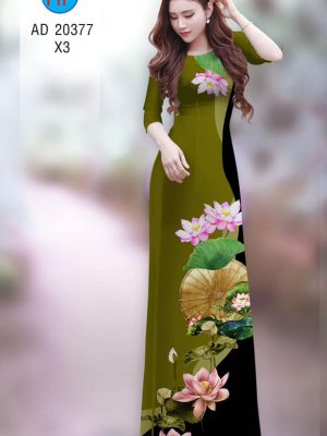 Vải Áo Dài Hoa Sen thiết kế 2020 AD 20377 33 1605690254 509 Vai Ao Dai Hoa Sen thiet ke 2020 AD 20377