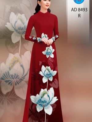 Vải Áo Dài Hoa Sen thiết kế 2020 AD 8493 21 1605692077 343 Vai Ao Dai Hoa Sen thiet ke 2020 AD 8493