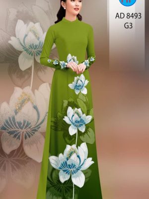 Vải Áo Dài Hoa Sen thiết kế 2020 AD 8493 20 1605692077 884 Vai Ao Dai Hoa Sen thiet ke 2020 AD 8493