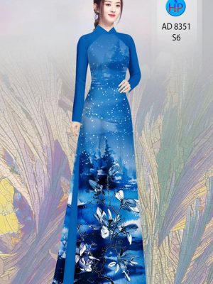 Vải Áo Dài Hoa In 3D thiết kế 2020 AD 8351 21 1605692460 324 Vai Ao Dai Hoa In 3D thiet ke 2020 AD