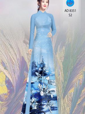 Vải Áo Dài Hoa In 3D thiết kế 2020 AD 8351 31 1605692462 122 Vai Ao Dai Hoa In 3D thiet ke 2020 AD