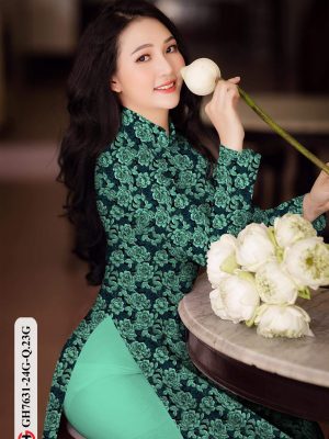 Vải Áo Dài Hoa Hồng Đều kiểu mới AD GH7631 23 1605764217 659 Vai Ao Dai Hoa Hong Deu kieu moi AD GH7631