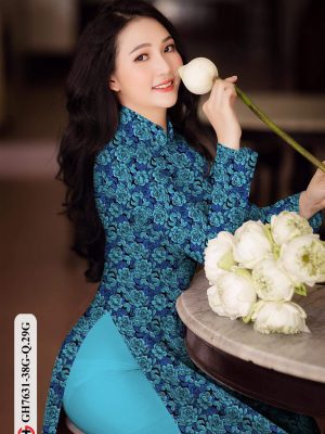 Vải Áo Dài Hoa Hồng Đều kiểu mới AD GH7631 27 1605764218 309 Vai Ao Dai Hoa Hong Deu kieu moi AD GH7631
