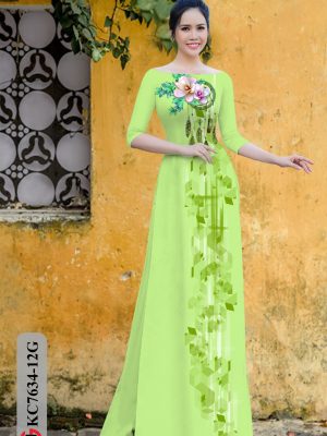 Vải Áo Dài Hoa In 3D kiểu mới AD KC7634 27 1605765174 457 Vai Ao Dai Hoa In 3D kieu moi AD KC7634