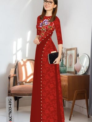 Vải Áo Dài Hoa In 3D thiết kế 2020 AD KC7633 22 1605765435 276 Vai Ao Dai Hoa In 3D thiet ke 2020 AD