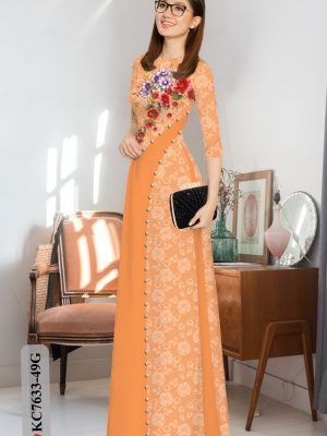 Vải Áo Dài Hoa In 3D thiết kế 2020 AD KC7633 23 1605765436 381 Vai Ao Dai Hoa In 3D thiet ke 2020 AD