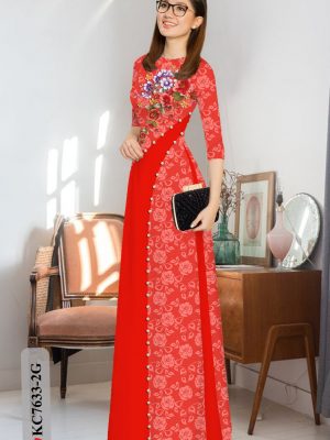 Vải Áo Dài Hoa In 3D thiết kế 2020 AD KC7633 25 1605765436 815 Vai Ao Dai Hoa In 3D thiet ke 2020 AD