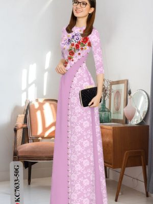 Vải Áo Dài Hoa In 3D thiết kế 2020 AD KC7633 26 1605765436 976 Vai Ao Dai Hoa In 3D thiet ke 2020 AD