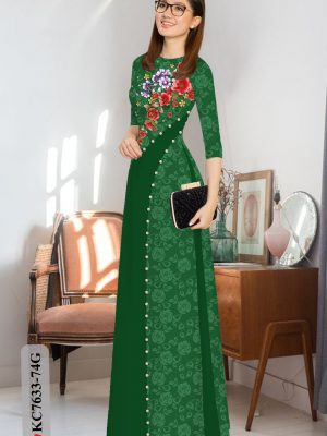 Vải Áo Dài Hoa In 3D thiết kế 2020 AD KC7633 31 1605765437 597 Vai Ao Dai Hoa In 3D thiet ke 2020 AD