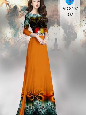 Vải Áo Dài Hoa In 3D kiểu mới AD 8407 25 1605855085 791 Vai Ao Dai Hoa In 3D kieu moi AD 8407
