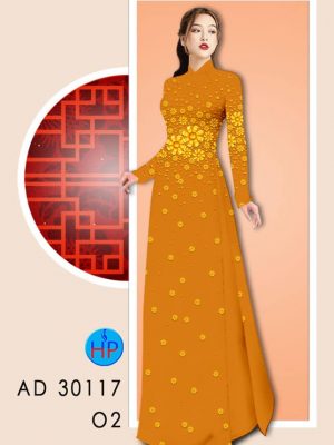 Vải Áo Dài Hoa In 3D kiểu mới AD 30117 25 1605855227 105 Vai Ao Dai Hoa In 3D kieu moi AD 30117