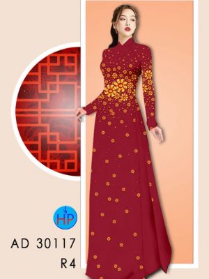 Vải Áo Dài Hoa In 3D kiểu mới AD 30117 28 1605855227 255 Vai Ao Dai Hoa In 3D kieu moi AD 30117