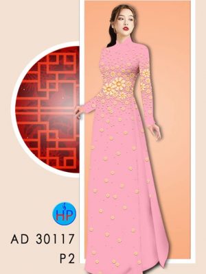 Vải Áo Dài Hoa In 3D kiểu mới AD 30117 27 1605855227 966 Vai Ao Dai Hoa In 3D kieu moi AD 30117
