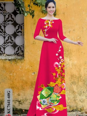 Vải Áo Dài Đón Tết 2021 kiểu mới AD KC7641 28 1605855367 13 Vai Ao Dai Don Tet 2021 kieu moi AD KC7641
