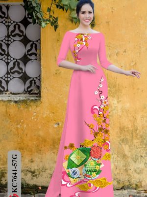 Vải Áo Dài Đón Tết 2021 kiểu mới AD KC7641 27 1605855367 350 Vai Ao Dai Don Tet 2021 kieu moi AD KC7641