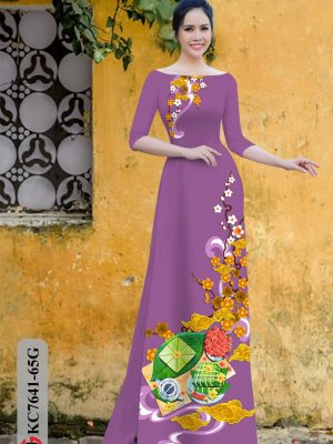 Vải Áo Dài Đón Tết 2021 kiểu mới AD KC7641 29 1605855368 274 Vai Ao Dai Don Tet 2021 kieu moi AD KC7641