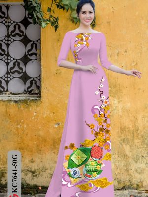 Vải Áo Dài Đón Tết 2021 kiểu mới AD KC7641 34 1605855369 658 Vai Ao Dai Don Tet 2021 kieu moi AD KC7641