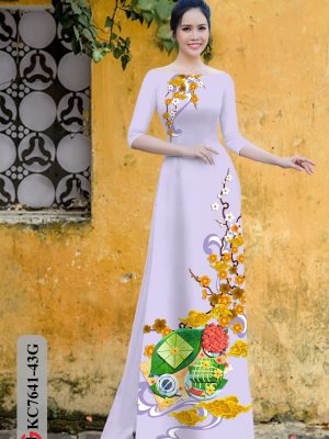 Vải Áo Dài Đón Tết 2021 kiểu mới AD KC7641 35 1605855370 19 Vai Ao Dai Don Tet 2021 kieu moi AD KC7641