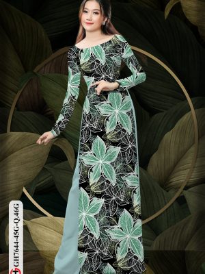 Vải Áo Dài Hoa In 3D thiết kế 2020 AD GH7644 22 1605855517 158 Vai Ao Dai Hoa In 3D thiet ke 2020 AD