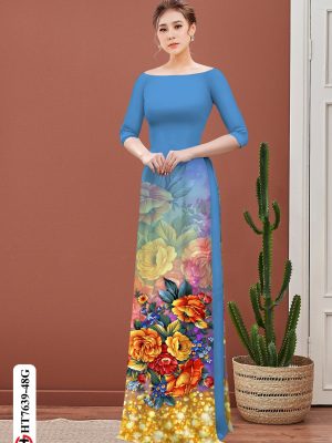 Vải Áo Dài Hoa In 3D mới ra AD HT7639 21 1605856170 692 Vai Ao Dai Hoa In 3D moi ra AD HT7639