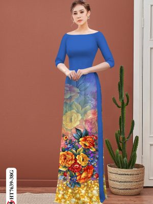 Vải Áo Dài Hoa In 3D mới ra AD HT7639 30 1605856171 147 Vai Ao Dai Hoa In 3D moi ra AD HT7639