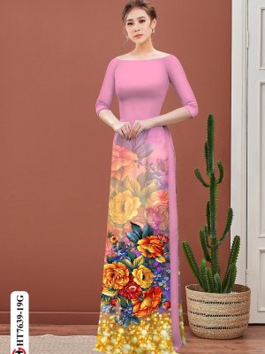 Vải Áo Dài Hoa In 3D mới ra AD HT7639 31 1605856171 223 Vai Ao Dai Hoa In 3D moi ra AD HT7639