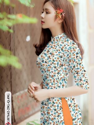 Vải Áo Dài Hoa Nhí mới ra AD GH7642 28 1605856302 275 Vai Ao Dai Hoa Nhi moi ra AD GH7642