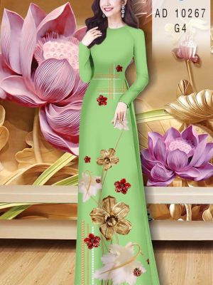 Vải Áo Dài Hoa In 3D kiểu mới AD 10267 20 1605857196 381 Vai Ao Dai Hoa In 3D kieu moi AD 10267