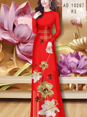 Vải Áo Dài Hoa In 3D kiểu mới AD 10267 22 1605857196 605 Vai Ao Dai Hoa In 3D kieu moi AD 10267