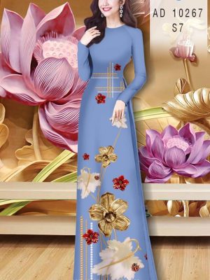Vải Áo Dài Hoa In 3D kiểu mới AD 10267 29 1605857198 628 Vai Ao Dai Hoa In 3D kieu moi AD 10267