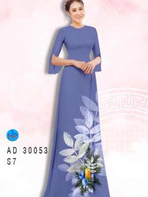 Vải Áo Dài Giáng Sinh mới ra AD 30053 31 1605857483 104 Vai Ao Dai Giang Sinh moi ra AD 30053