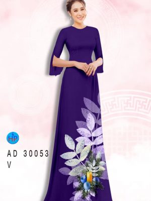 Vải Áo Dài Giáng Sinh mới ra AD 30053 33 1605857483 141 Vai Ao Dai Giang Sinh moi ra AD 30053