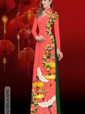 Vải Áo Dài Chào Tết kiểu mới AD KC7651 18 1606180288 430 Vai Ao Dai Chao Tet kieu moi AD KC7651