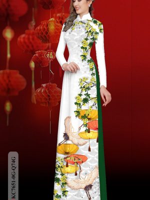 Vải Áo Dài Chào Tết kiểu mới AD KC7651 20 1606180289 574 Vai Ao Dai Chao Tet kieu moi AD KC7651