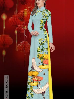 Vải Áo Dài Chào Tết kiểu mới AD KC7651 29 1606180291 31 Vai Ao Dai Chao Tet kieu moi AD KC7651
