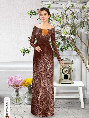 Vải Áo Dài Hoa In 3D mới ra AD HT7647 17 1606180464 50 Vai Ao Dai Hoa In 3D moi ra AD HT7647