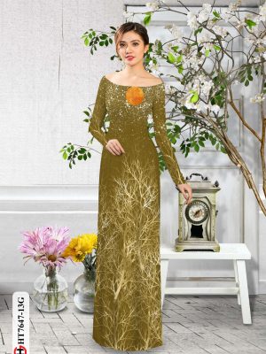 Vải Áo Dài Hoa In 3D mới ra AD HT7647 18 1606180464 519 Vai Ao Dai Hoa In 3D moi ra AD HT7647