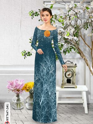 Vải Áo Dài Hoa In 3D mới ra AD HT7647 19 1606180464 584 Vai Ao Dai Hoa In 3D moi ra AD HT7647